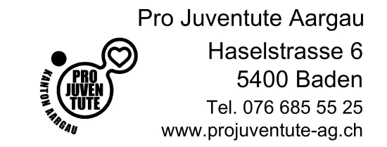 Address stamp without frame