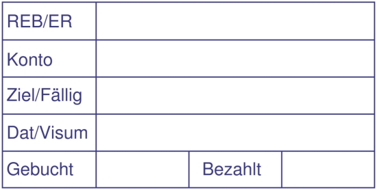 Address stamps with motifs for children