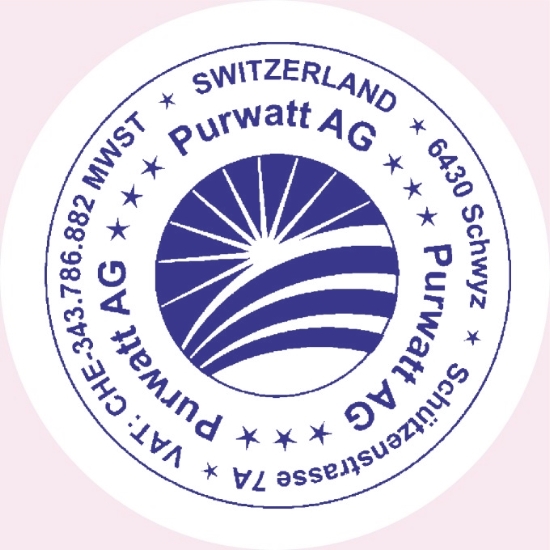 Address stamp without frame