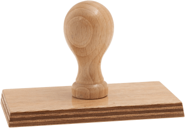 Wooden stamp 130×70 mm (1026)