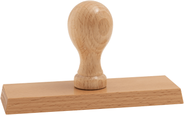 Wooden stamp 140×50 mm (995)