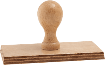 Wooden stamp 140×80 mm (1043)