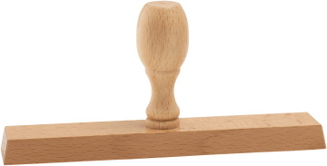 Wooden stamp 160×30 mm (965)