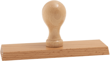 Wooden stamp 160×50 mm (997)