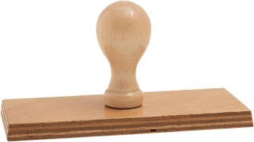 Wooden stamp 160×60 mm (1013)