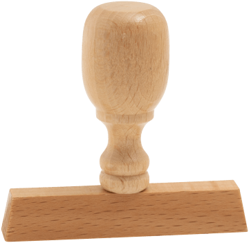 Wooden stamp 70×10 mm (924)