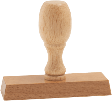 Wooden stamp 80×30 mm (957)
