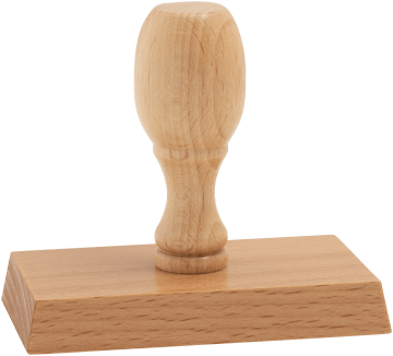 Wooden stamp 80×40 mm (973)