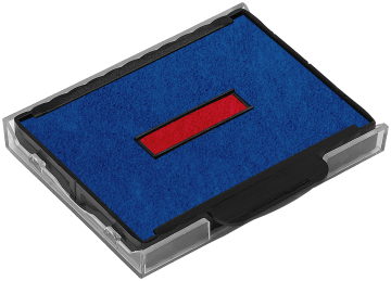 Trodat replacement cushion 6/57, 2-coloured: 1514