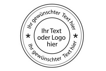 Round Stamps   – Design and order online yourself 